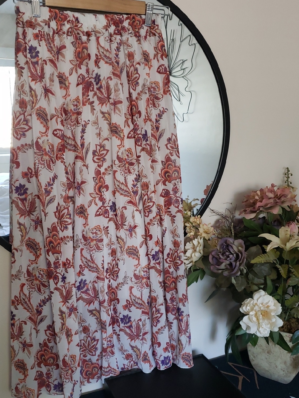 Philharmonie by Grace Made in Italy 🇮🇹 Floral Print Skirt